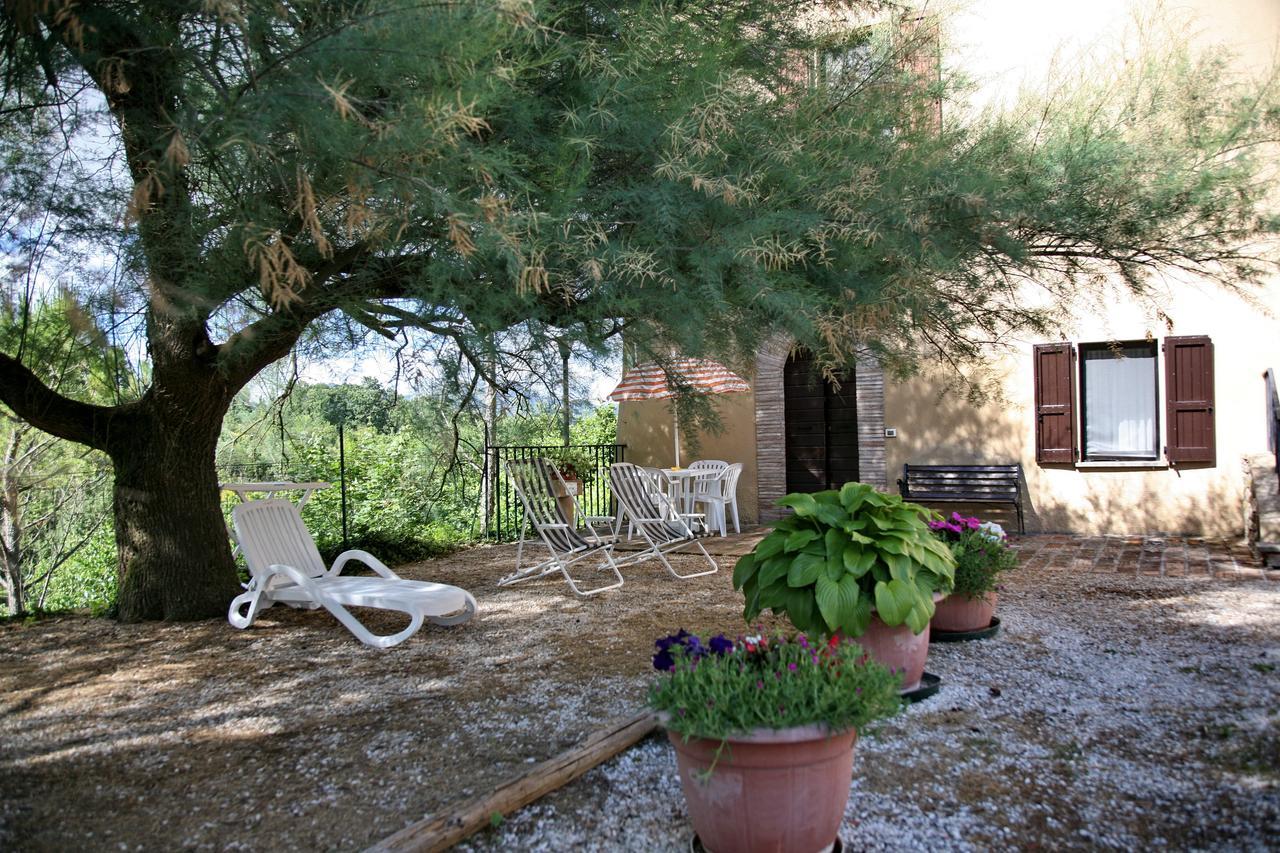 Agriturismo Villa Mozart Nel Verde Gubbio Extérieur photo