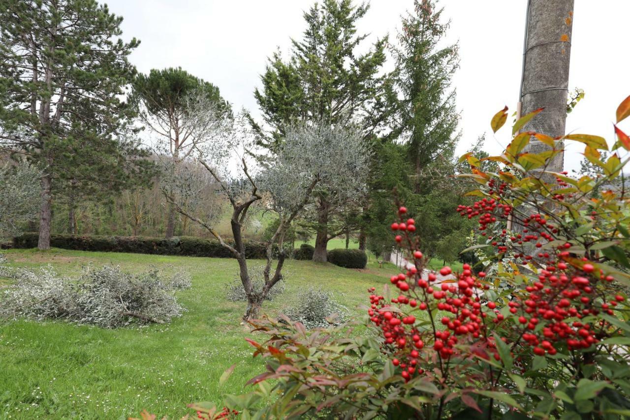 Agriturismo Villa Mozart Nel Verde Gubbio Extérieur photo